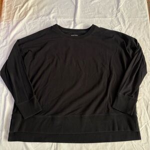Eileen Fisher Cotton Crew Neck Sweatshirt